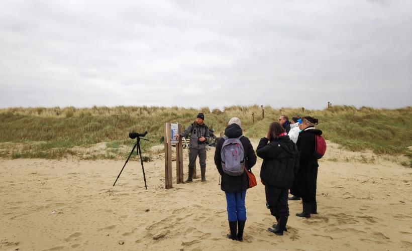 Animation sur la plage