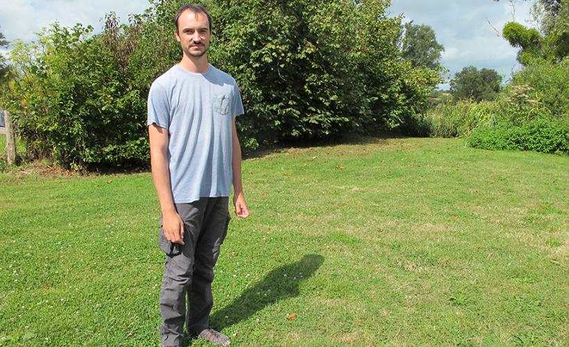Arthur Fauviau, Chargé de mission coordination scientifique pour le projet de reconversion de la tourbière de Sèves