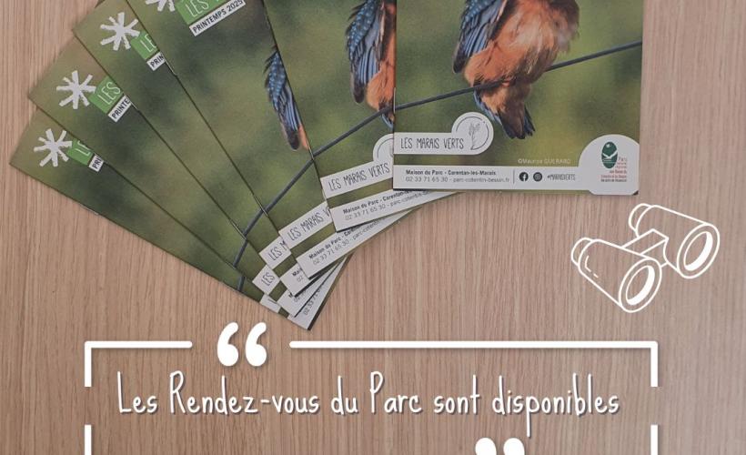 Les Rendez-vous du Parc, printemps 2025
