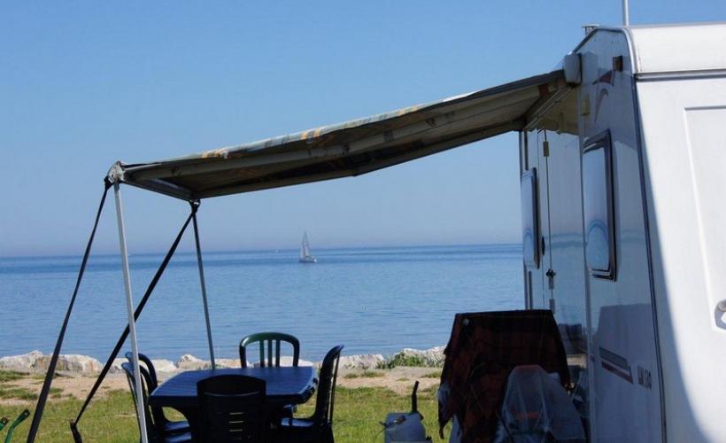 camping-car vue sur mer  - Camping Le Joncal