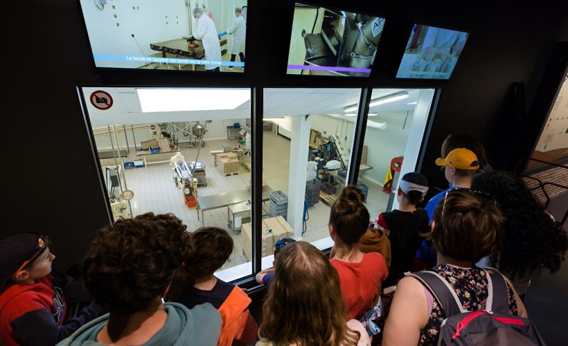 espace de visite Caramels d'Isigny