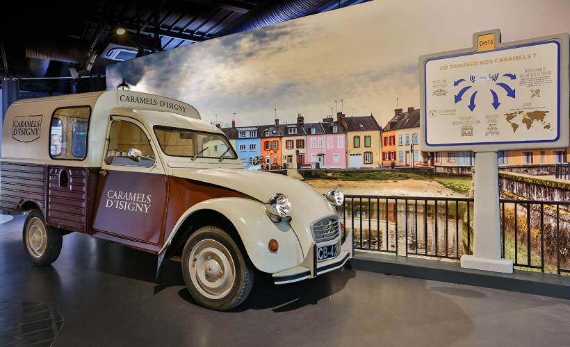 espace de visite Caramels d'Isigny