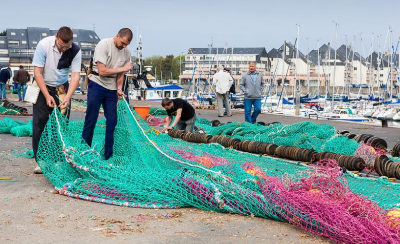 Port et pêche à Grandcamp-Maisy