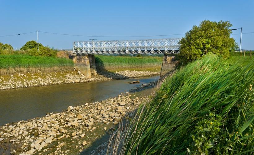 Carentan-Vestiges du Débarquement : les ponts Bailey 0119