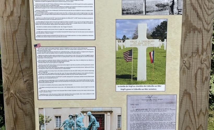 Panneau explicatif - Gourbesville