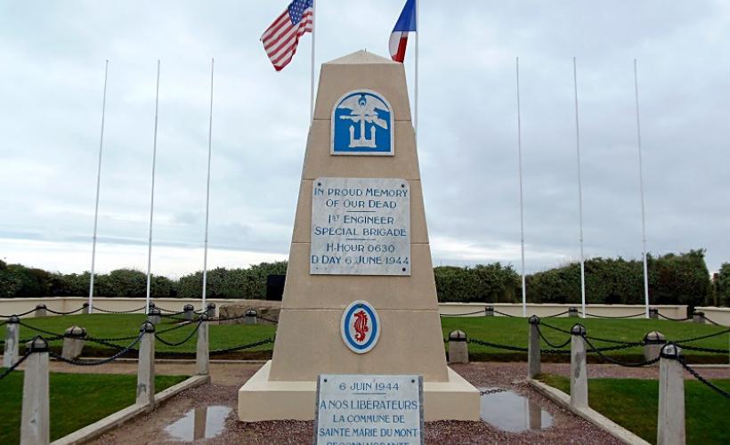 Monument 1ere Brigade Spéciale du Génie_Utah Beach©OT Baie du Cotentin (1)