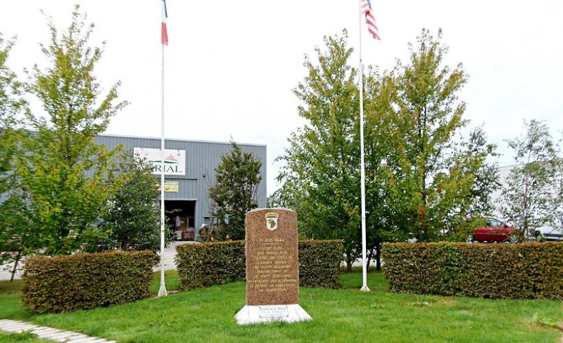 Stèle 502nd PIR_Carentan