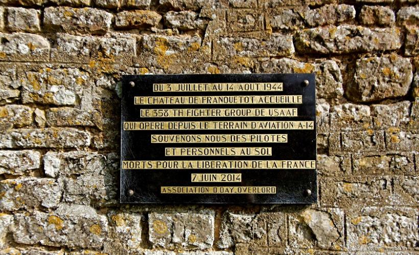 Plaque 358th Fighter Group_CRETTEVILLE_2017