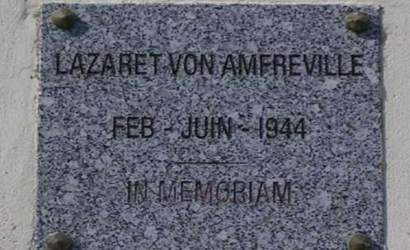 Plaque hôpital zoomer - AMFREVILLE