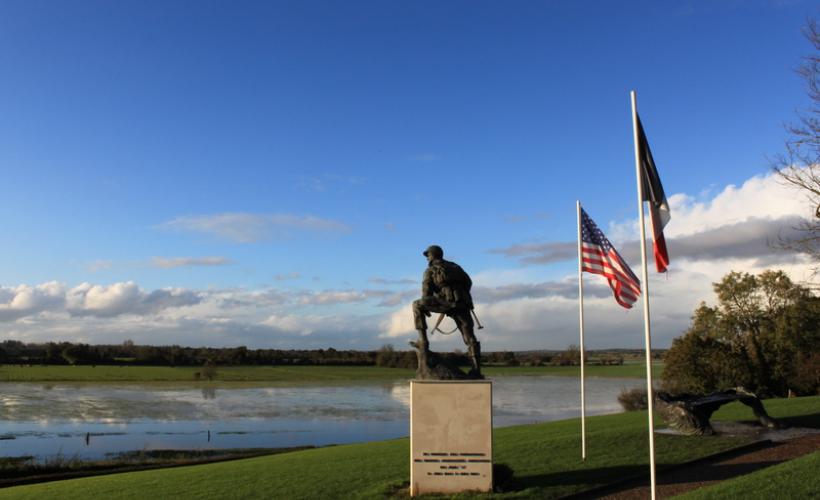 Statue_Iron Mike_Monument_La Fière_Sainte Mère Eglise