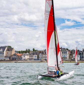 location et cours nautiques - école de voile Grandcamp Maisy