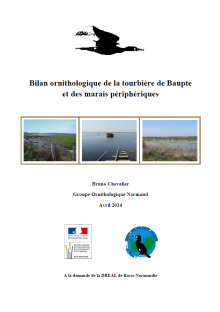 2014 - BILAN ORNITHOLOGIQUE DE LA TOURBIERE DE BAUPTE ET DES MARAIS PERIPHERIQUES