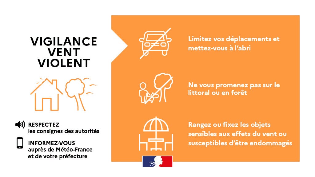 Vigiance orange, 23 octobre