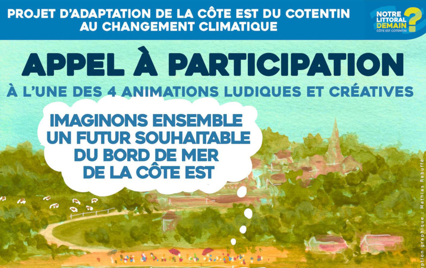 Côte Est du Cotentin : 5 animations pour imaginer le futur bord de mer ! 