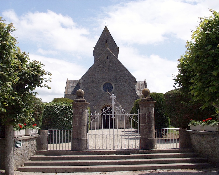 Brévands_Eglise Notre-Dame de l'Assomption-Portail-12