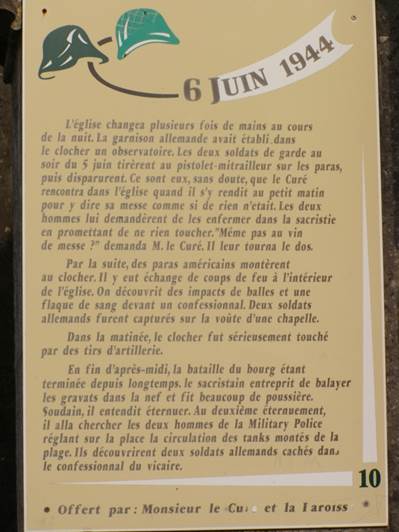 Plaque de la libération Utah