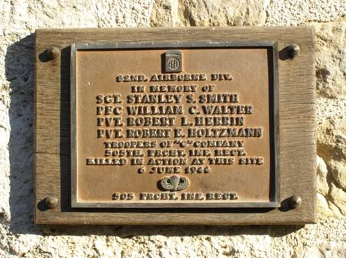 Plaque 82eme airborne