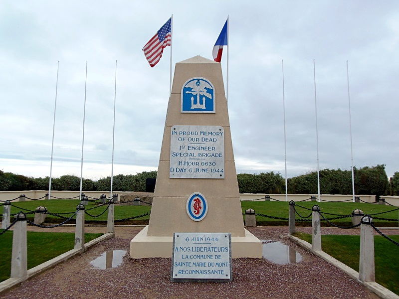 Monument 1ere Brigade Spéciale du Génie_Utah Beach©OT Baie du Cotentin (1)