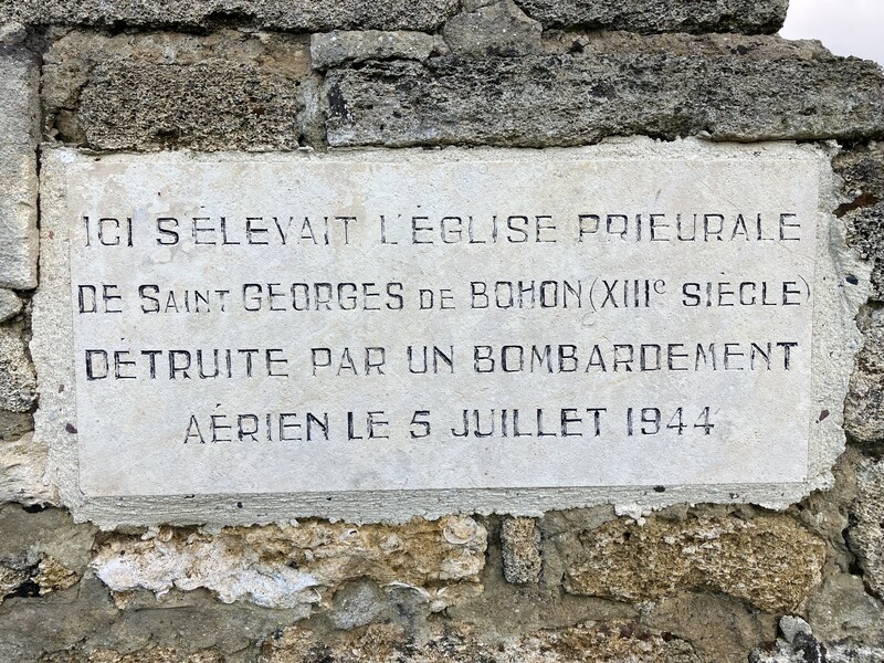 Bombardement  Saint-Georges-de-Bohon 2