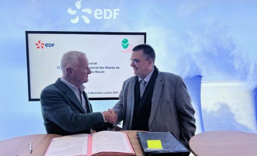 Partenariat EDF pour la tourbière de Sèves et la RRN de l'Adriennerie et de la Sangsurière