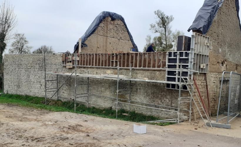 Chantier annexe 2024, bauge
