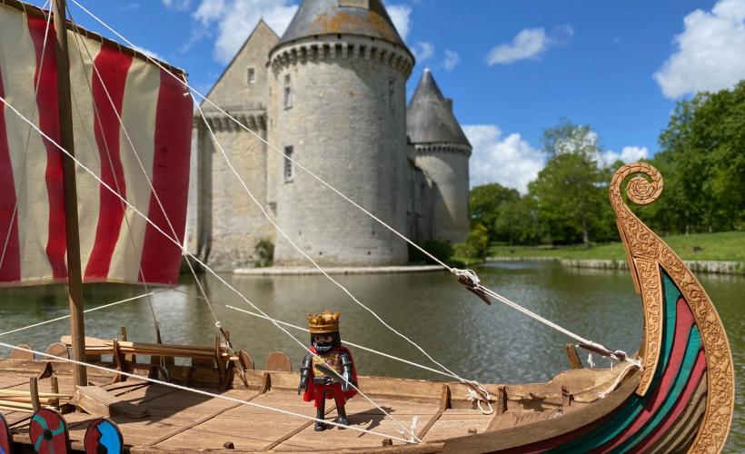 Château de Colombières Playmo Guillaume en Drakkar  - Claire de Maupeou