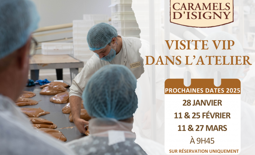 Affiche visite - email - 2 - Caramels d'Isigny