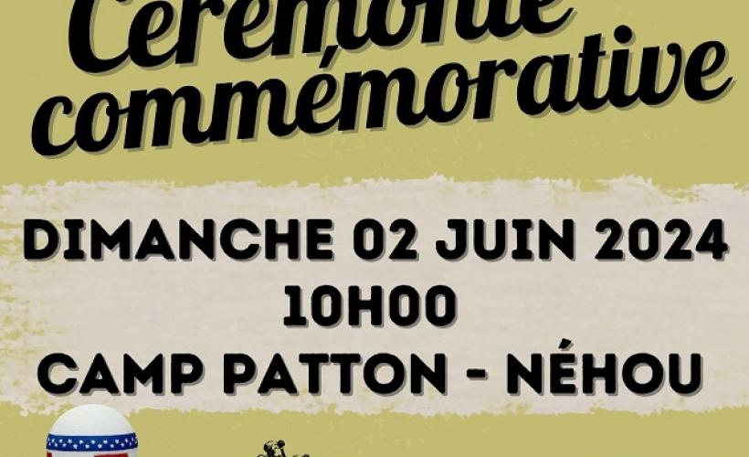 2024.06.02 - Cérémonie Commémorative Camp Patton - Association 