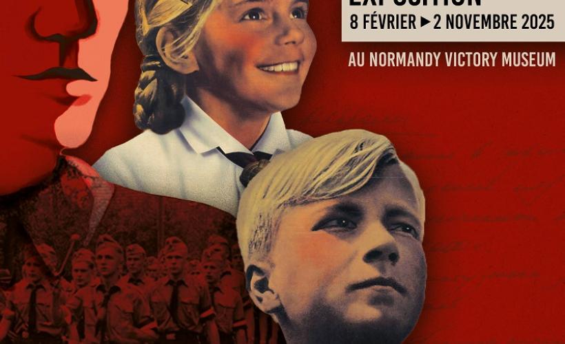 Affiche exposition “Intoxiquée ! La jeunesse sous la botte nazie - Normandy Victory Museum