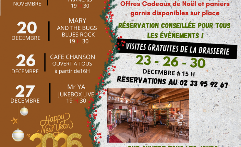 PROGRAMME HIVER 2025 - BRASSERIE SME