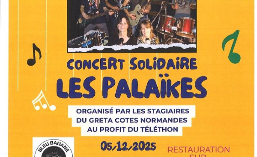 CONCERT PALAÏKES TELETHON - Greta Côtes Normandes