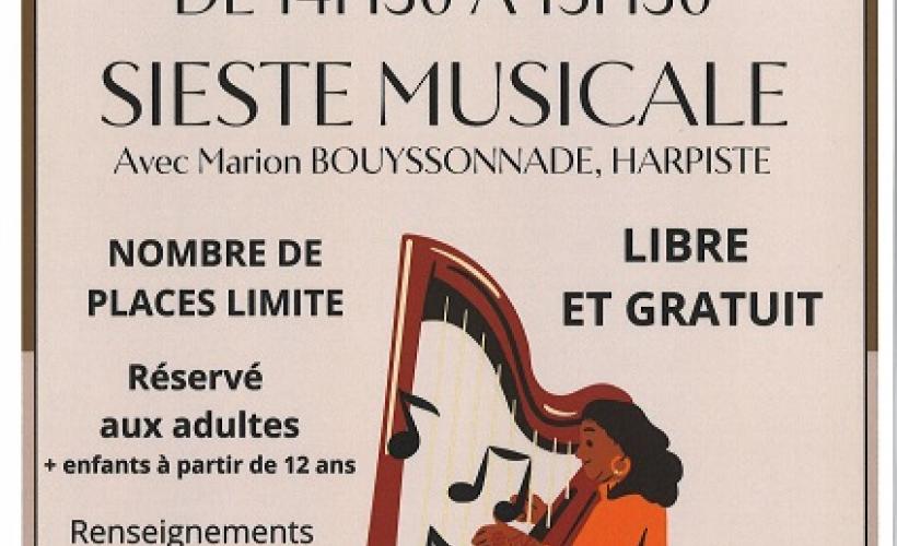 SIESTE MUSICALE - Médiathèque