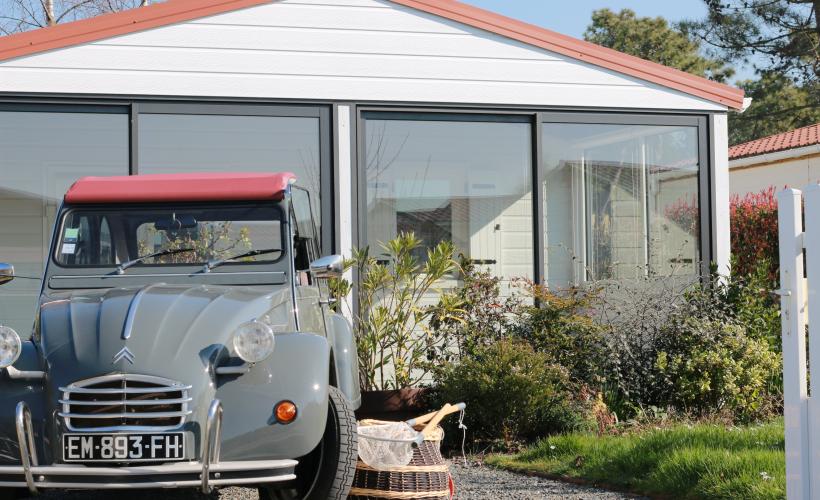 Chalet 4 personnes bord de mer Grandcamp Maisy - DEROUET