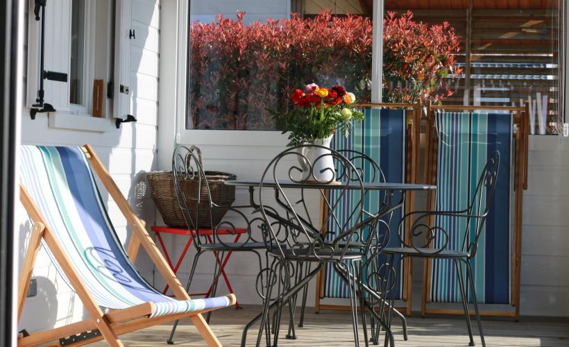 Chalet 4 personnes bord de mer Grandcamp Maisy - DEROUET