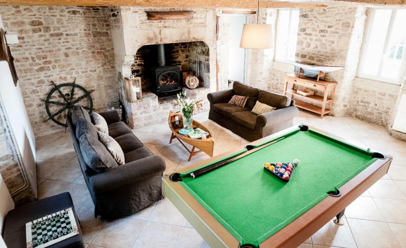 billard maison d'hotes - SAS POMMES DORR