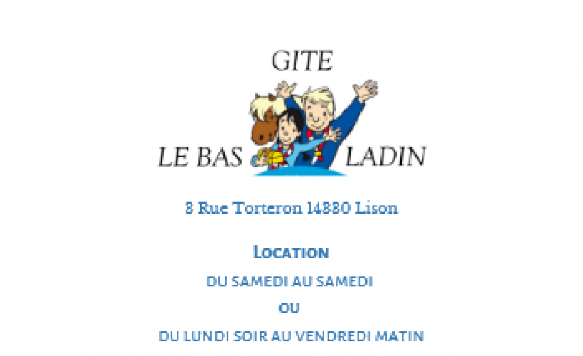 Carte de visite LEBAS- LADIN - Laurence et Arnaud LE BAS