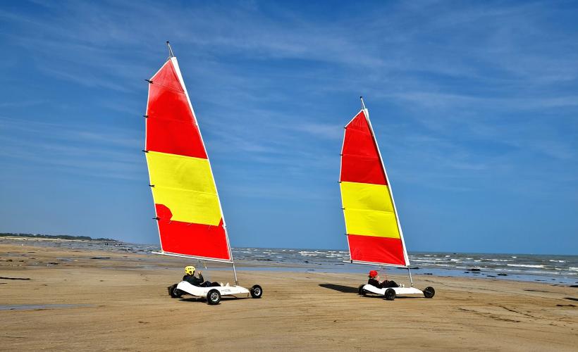 Char à voile Privée sur Juno Beach