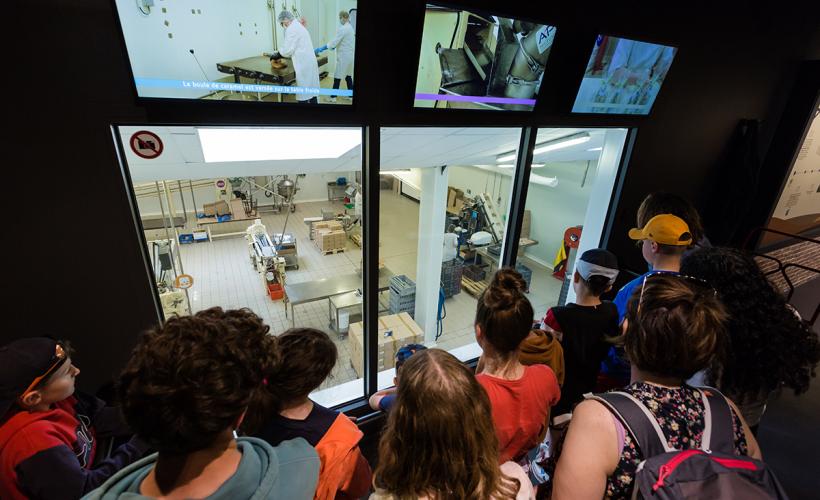 espace de visite Caramels d'Isigny