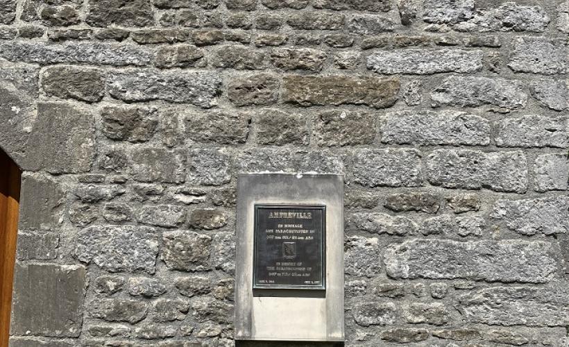 Plaque 507ème Dézoomer - Amfreville