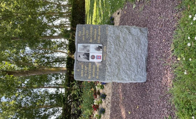 Jardin 508è Plaque rex combs - CHEF DU PONT
