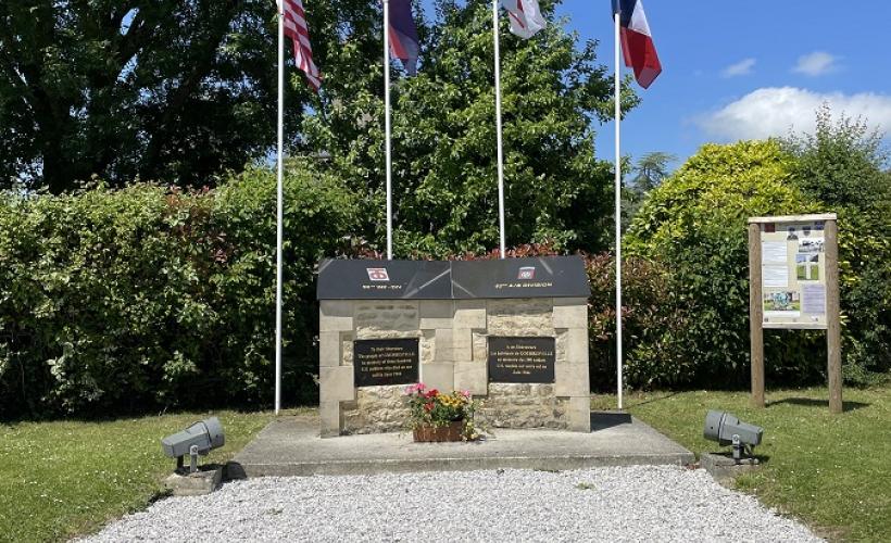 Monument 90è DI et 82è Airborne - Gourbesville