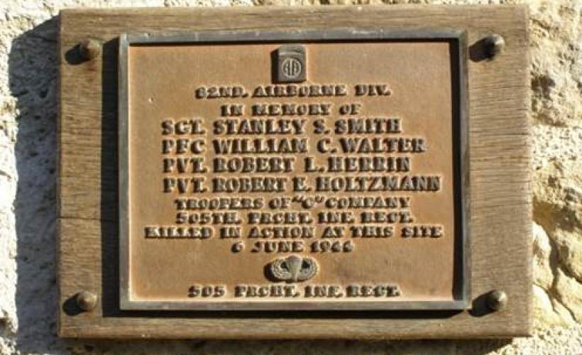 Plaque 82eme airborne