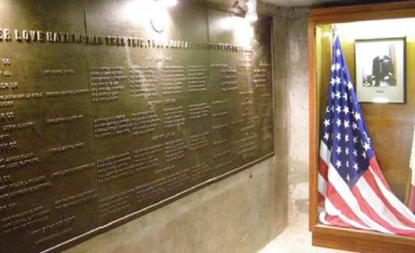 Plaque crypte general Caffey Utah