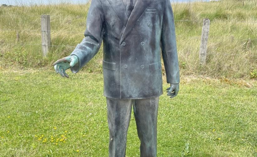 Statue de Higgins - SAINTE-MARIE-DU-MONT