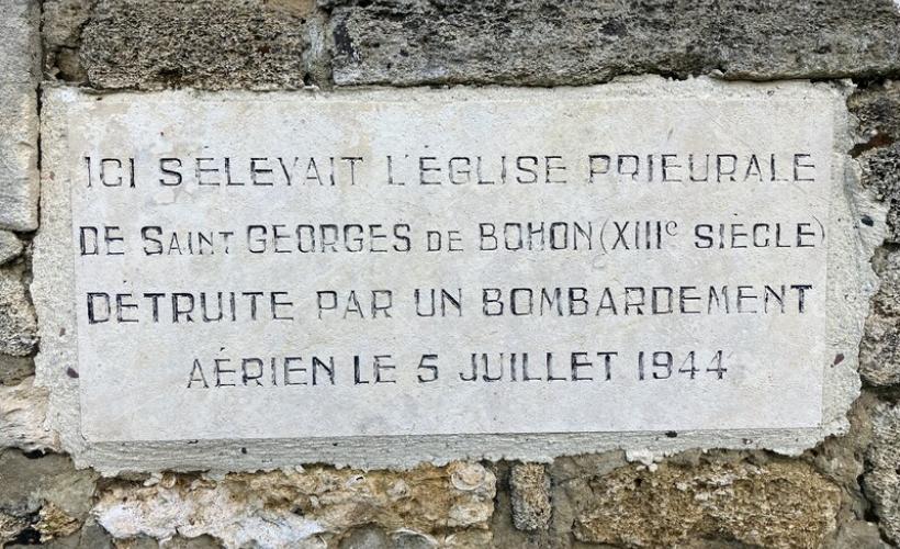 Bombardement  Saint-Georges-de-Bohon 2