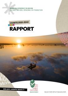 COUV RAPPORT CHARTE 2025 2040 - Pnr des Marais du Cotentin et du Bessin - Version finale
